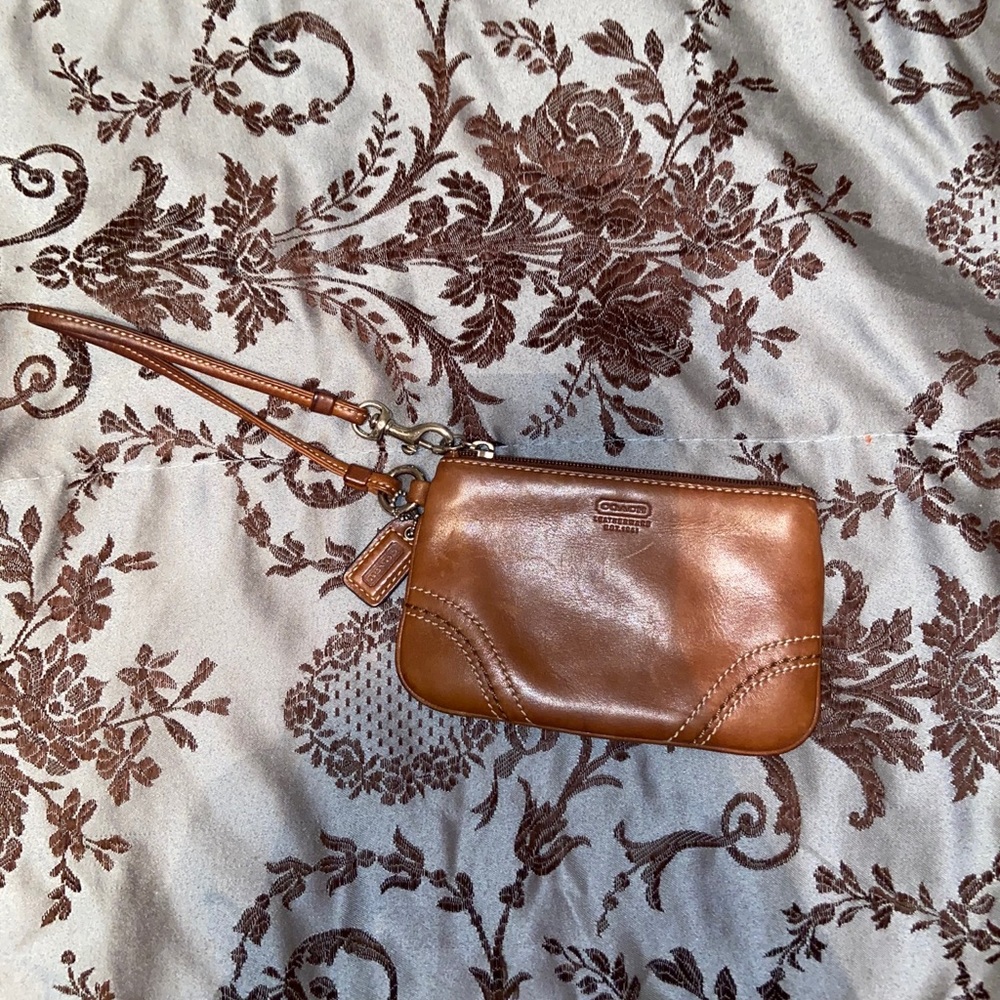 Coach leather handbag